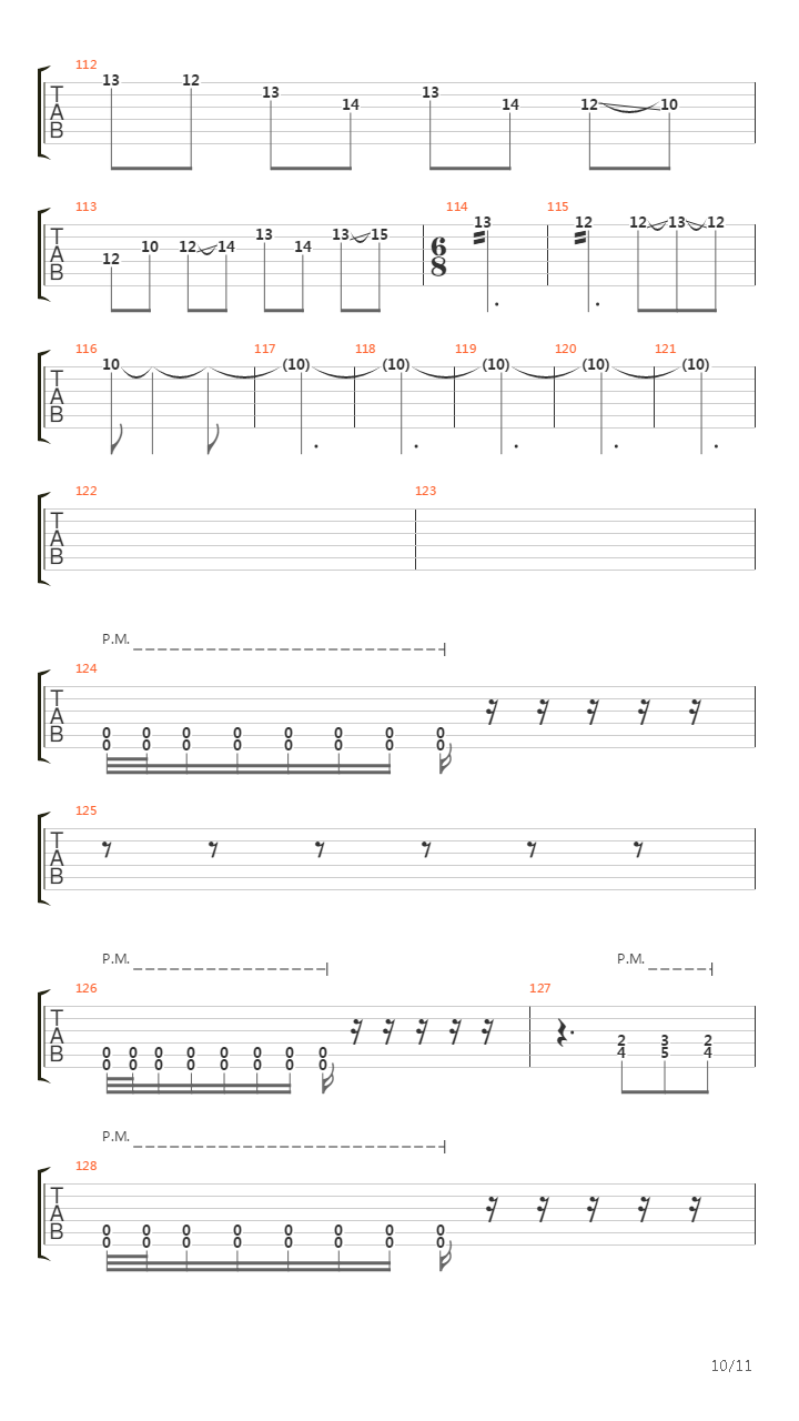 Crown Of Thorns吉他谱