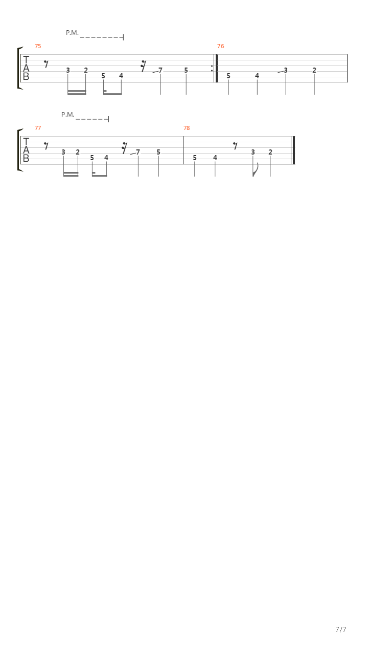 Infantry吉他谱