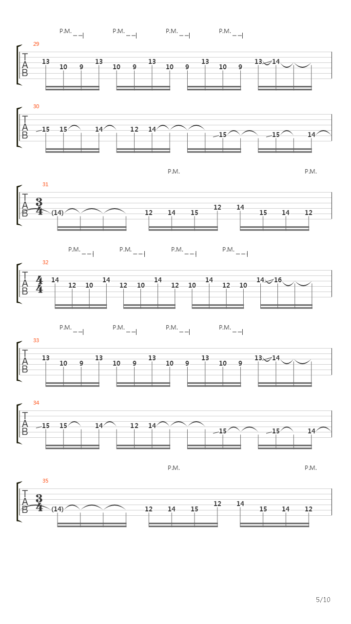 Psalm Of The Son吉他谱