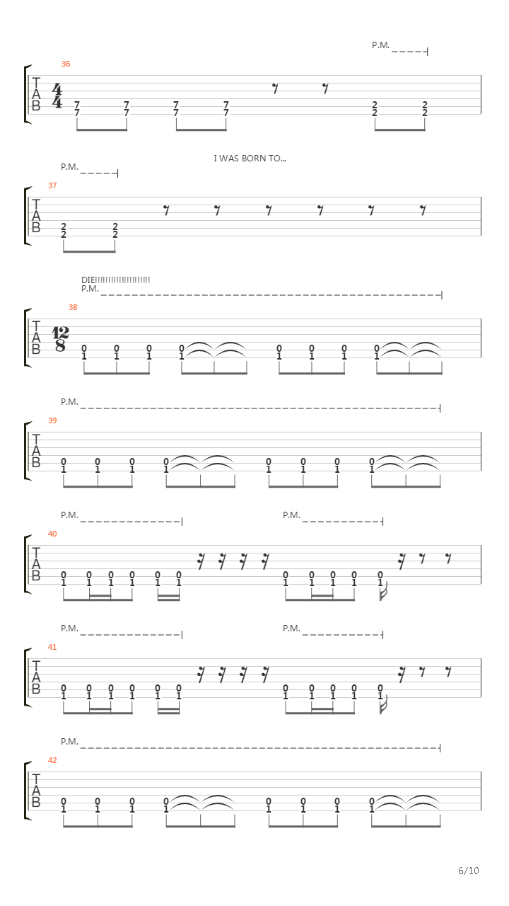 Psalm Of The Son吉他谱