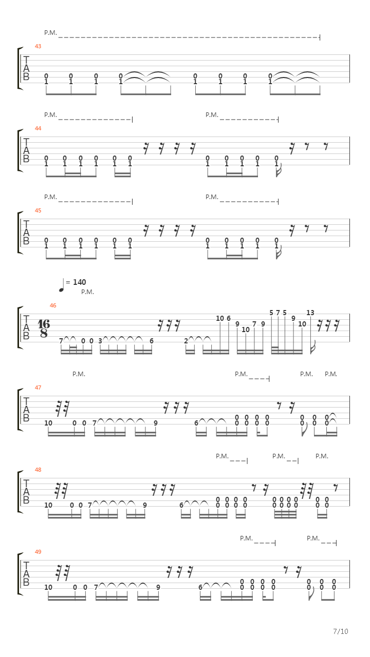 Psalm Of The Son吉他谱