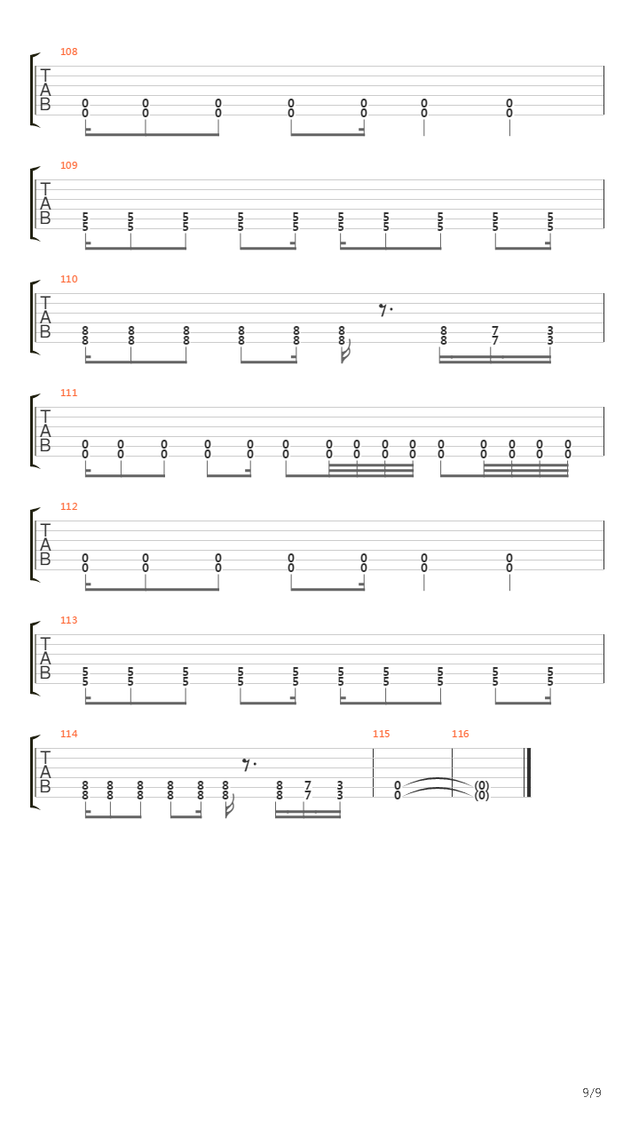 Seraphim吉他谱