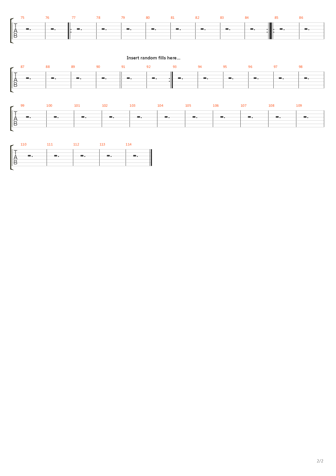Eostre吉他谱