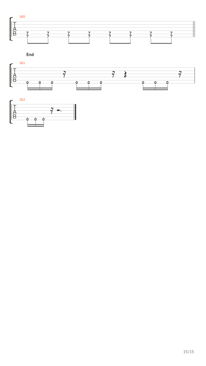 Monolith吉他谱