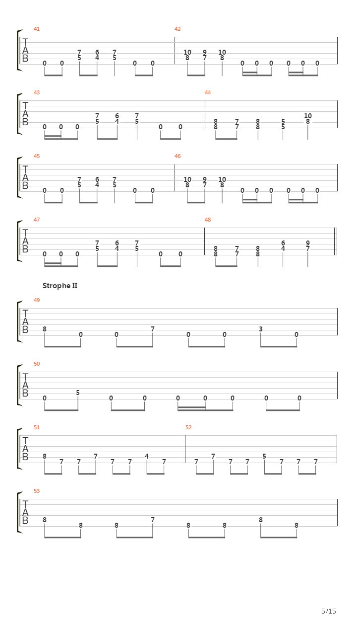 Monolith吉他谱