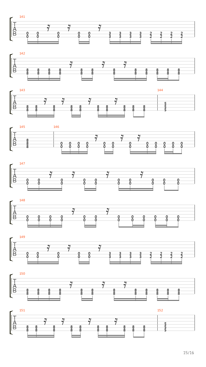 Doom吉他谱