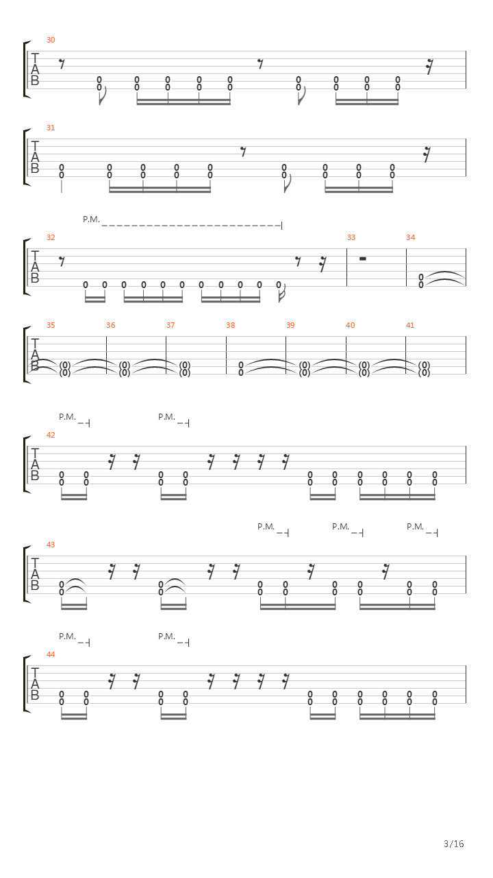 Doom吉他谱