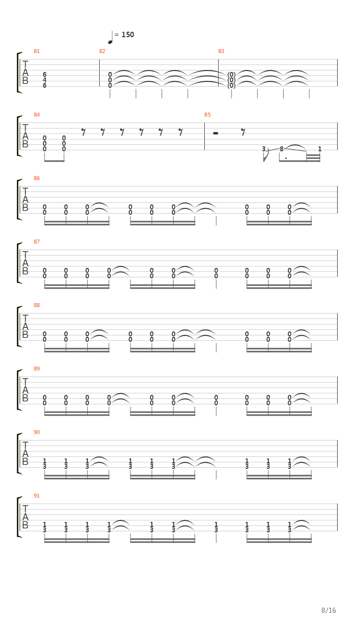 Doom吉他谱