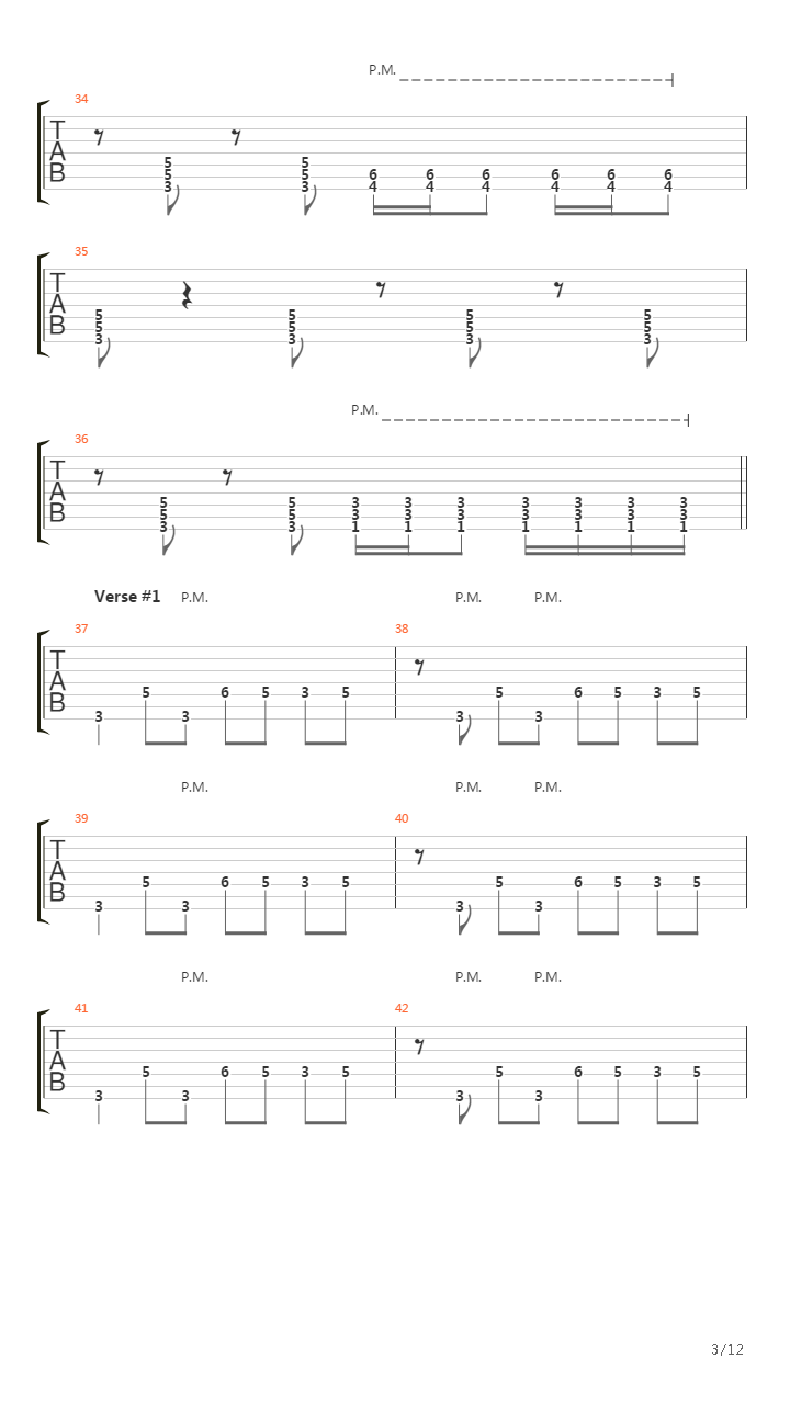 Flashback吉他谱