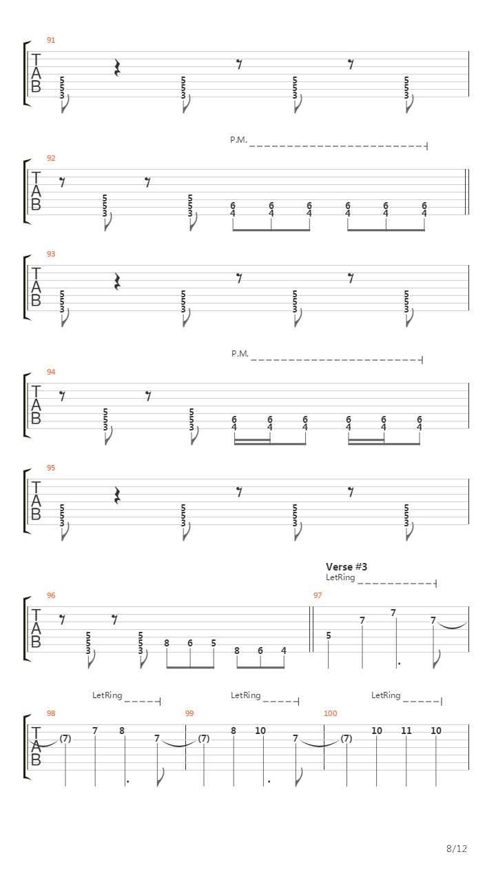 Flashback吉他谱