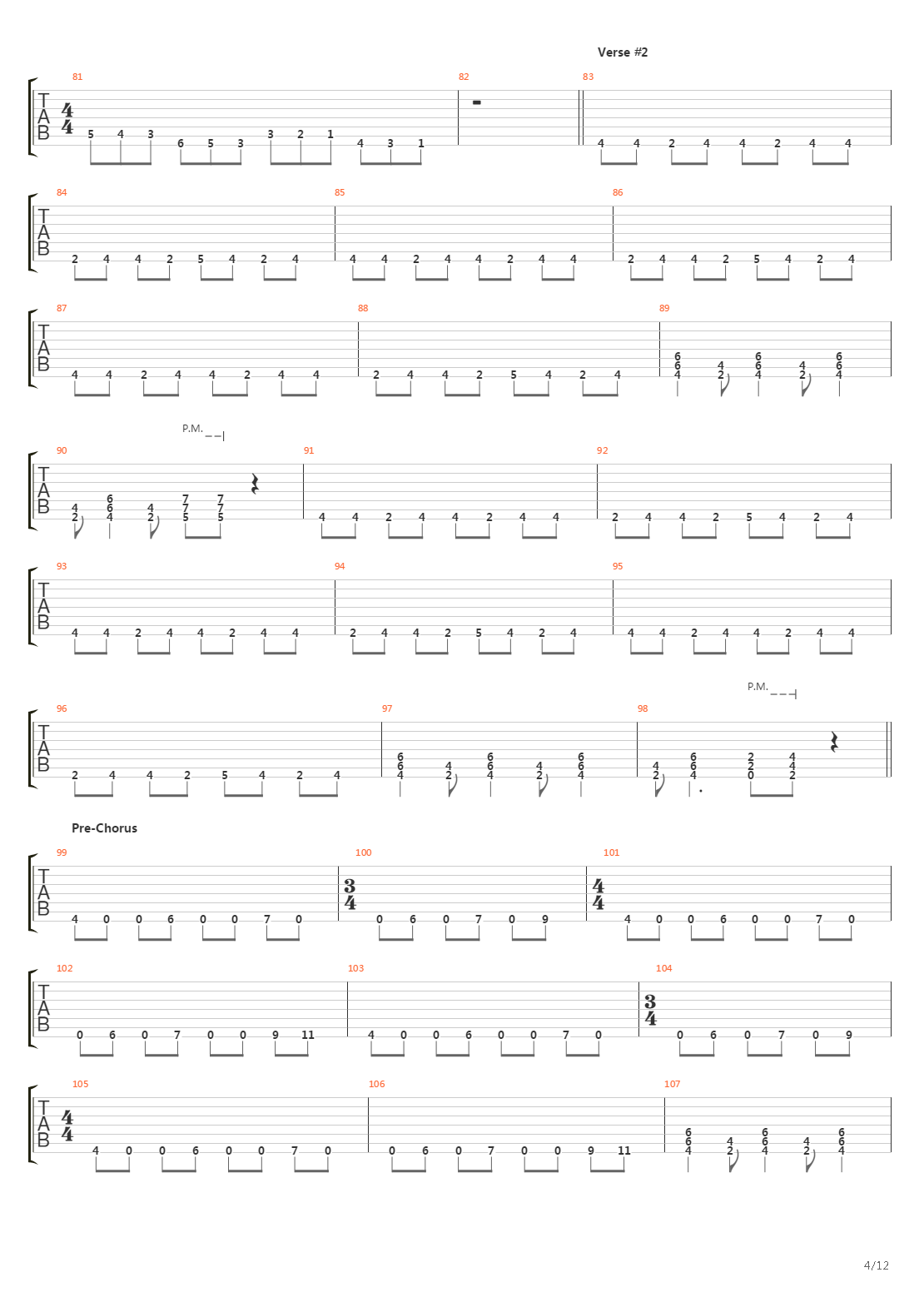 Racing The Hours吉他谱