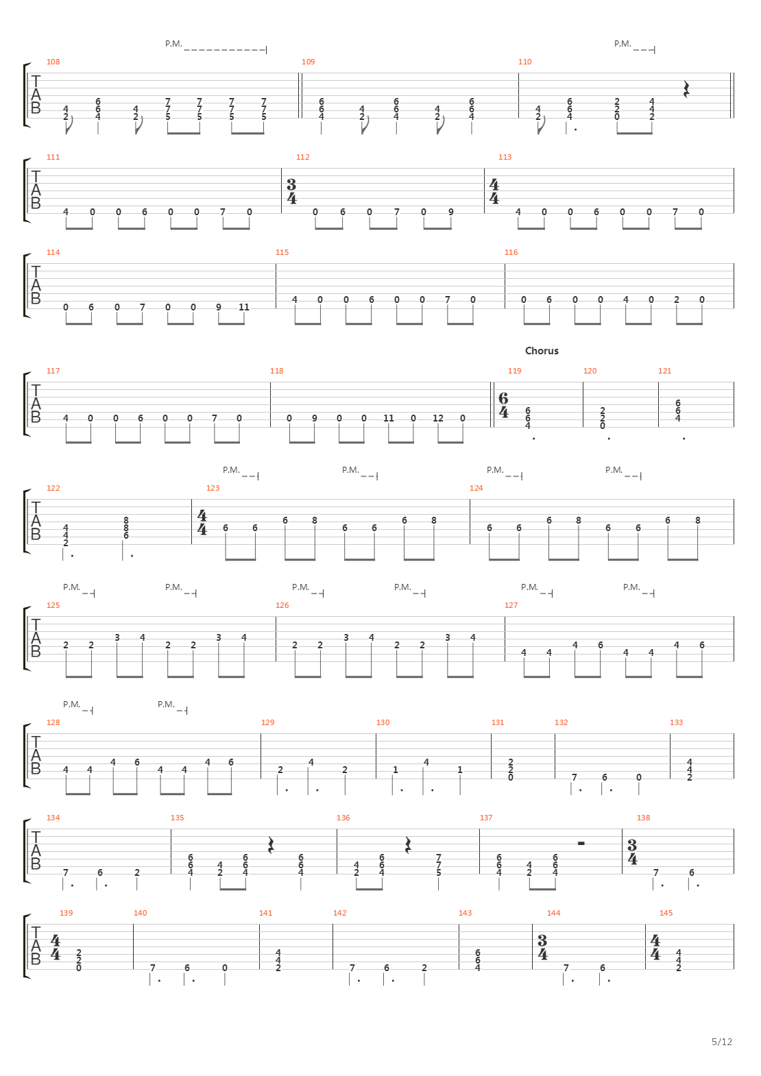 Racing The Hours吉他谱