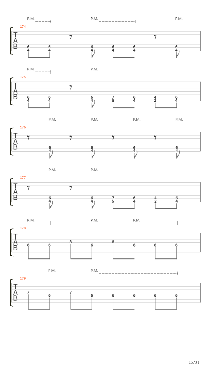 Racing The Hours吉他谱