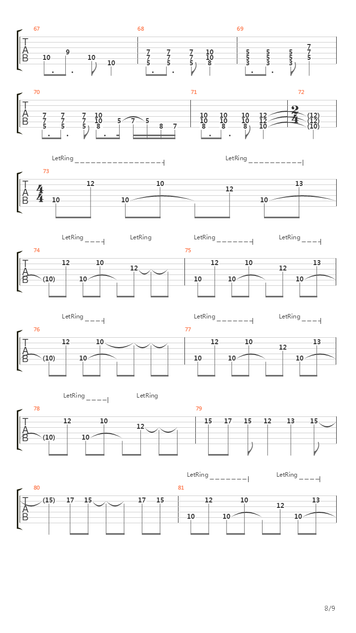 Find My Way Back吉他谱