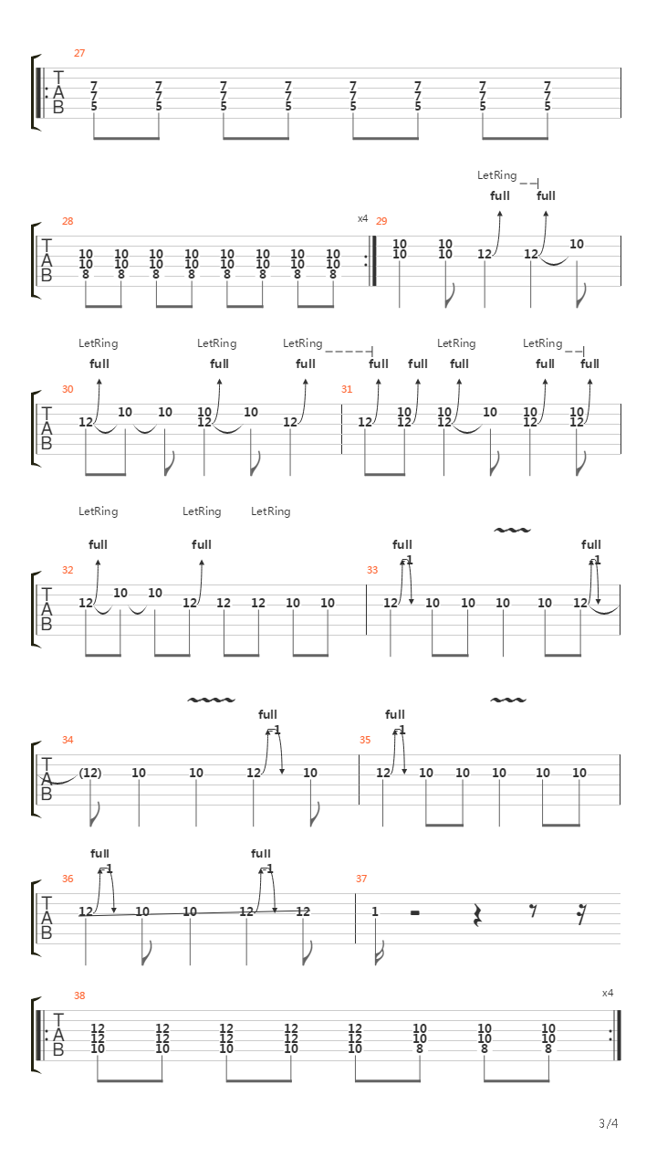 Stop Drop And Roll吉他谱