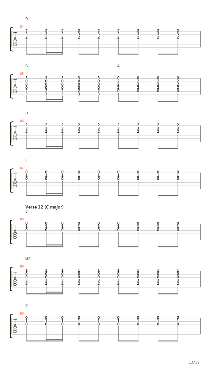 La Locomotiva吉他谱