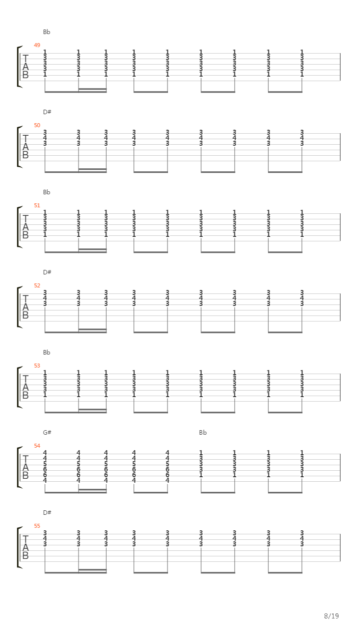 La Locomotiva吉他谱