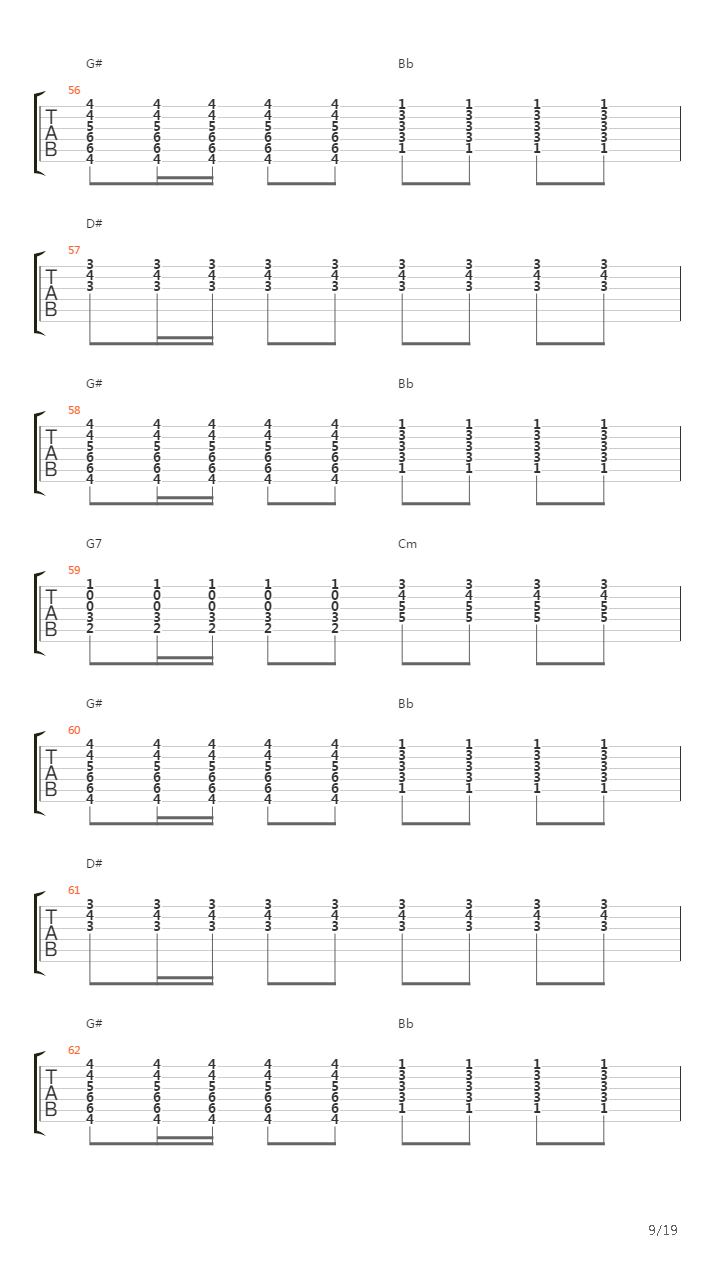 La Locomotiva吉他谱