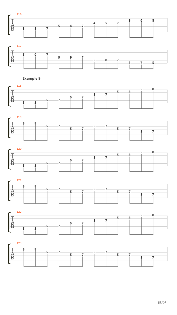 Chop Builder Round 1 Warm Up Alternate Picking - Triplets吉他谱