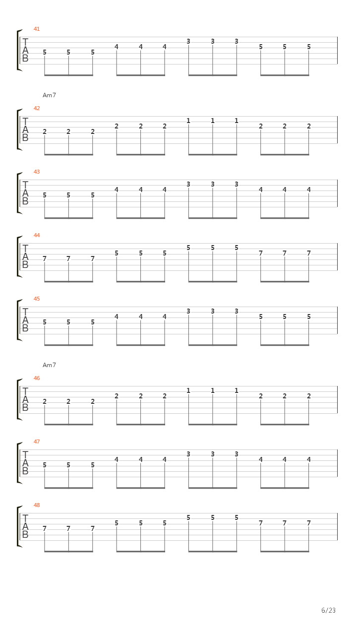 Chop Builder Round 1 Warm Up Alternate Picking - Triplets吉他谱