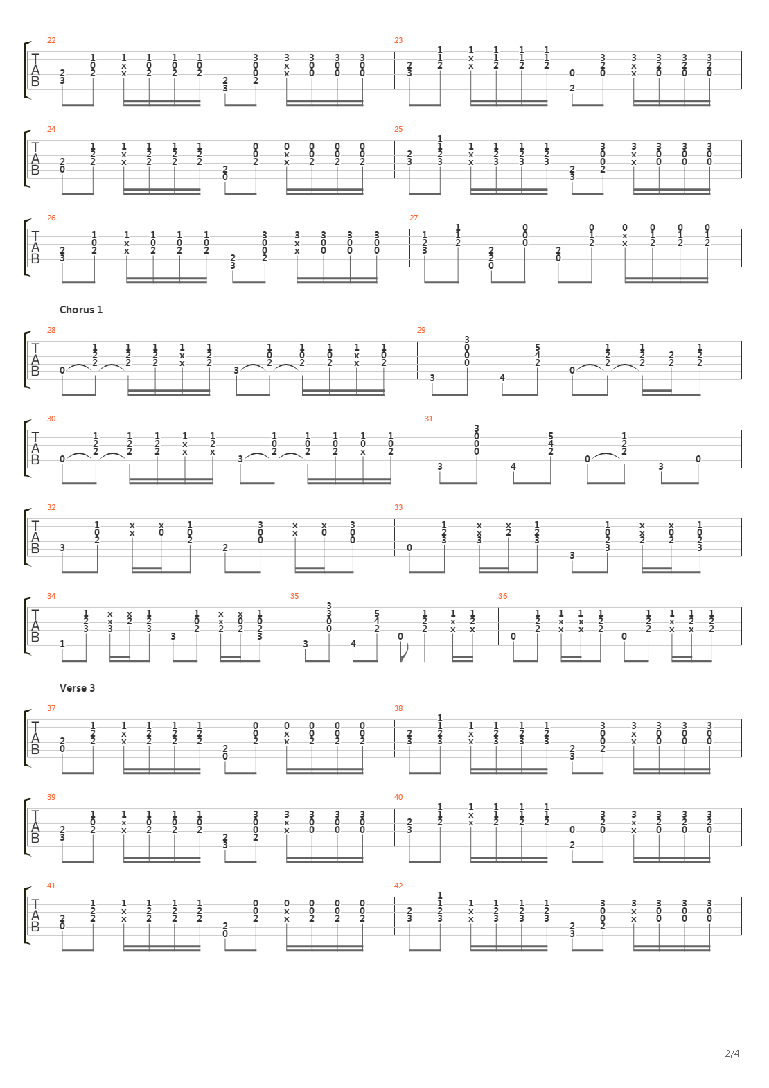 The Road吉他谱