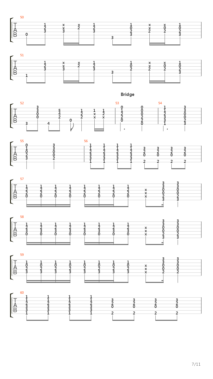 The Road吉他谱
