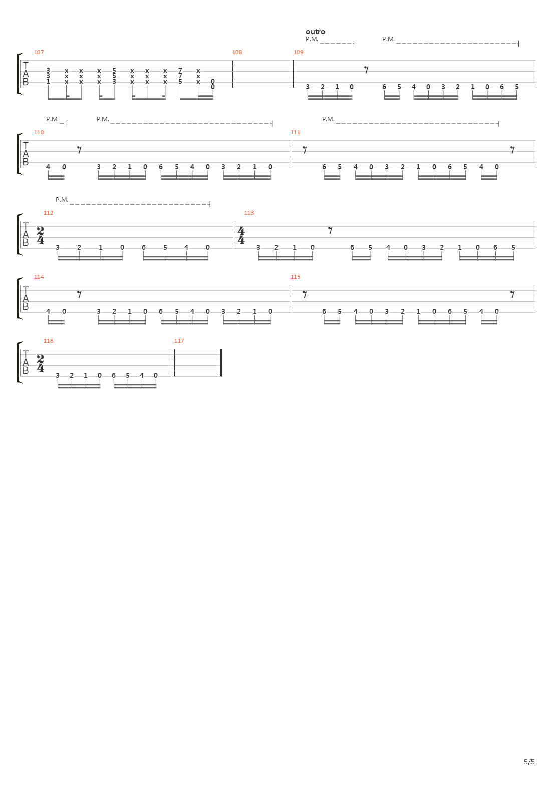 The Rights To You吉他谱
