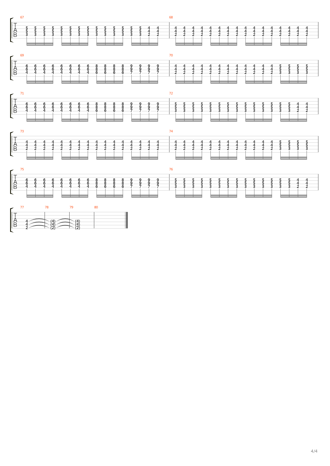 Quebre As Correntes吉他谱