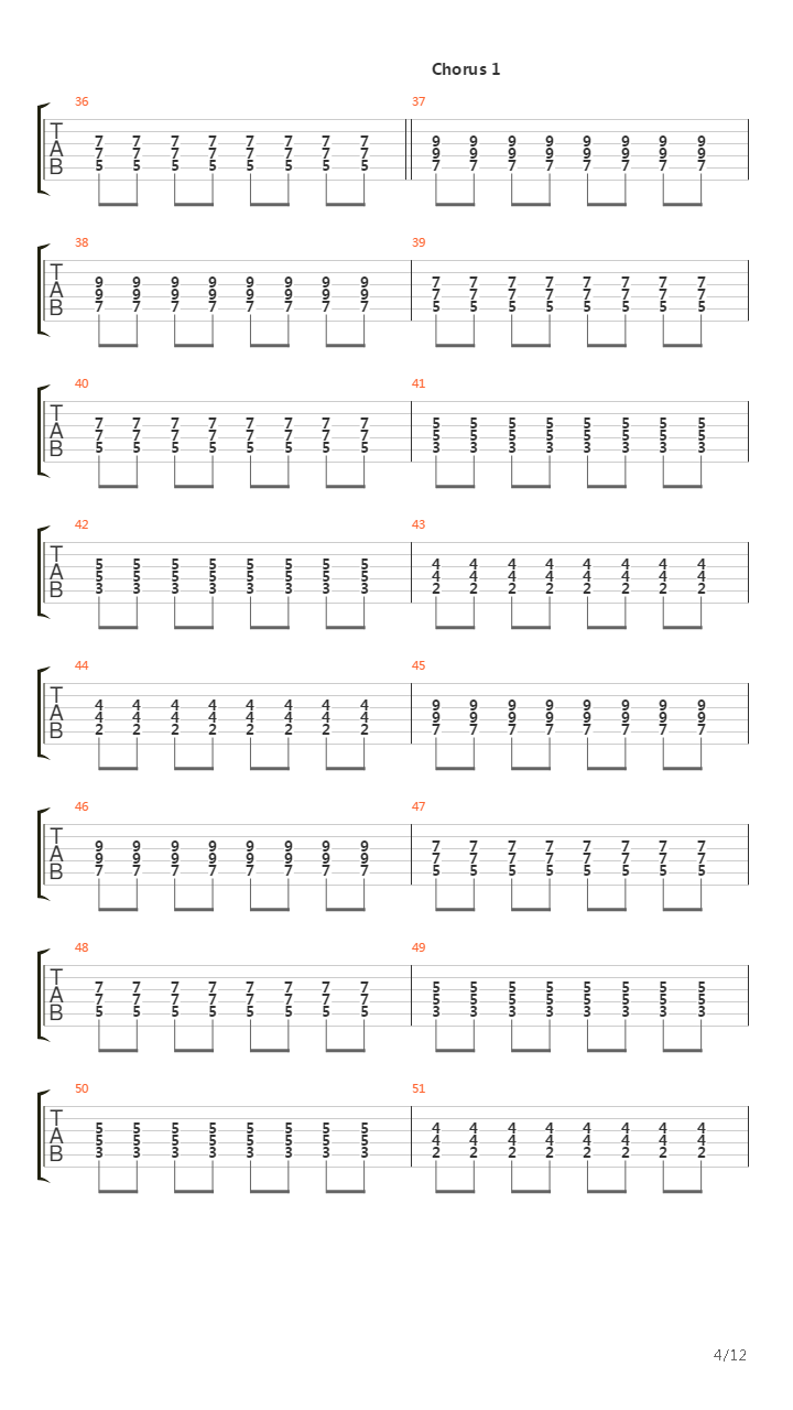 Pioneers吉他谱