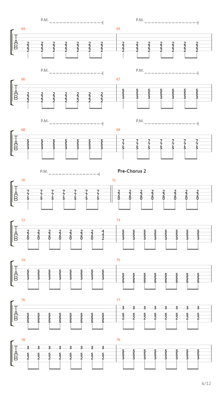 Pioneers吉他谱