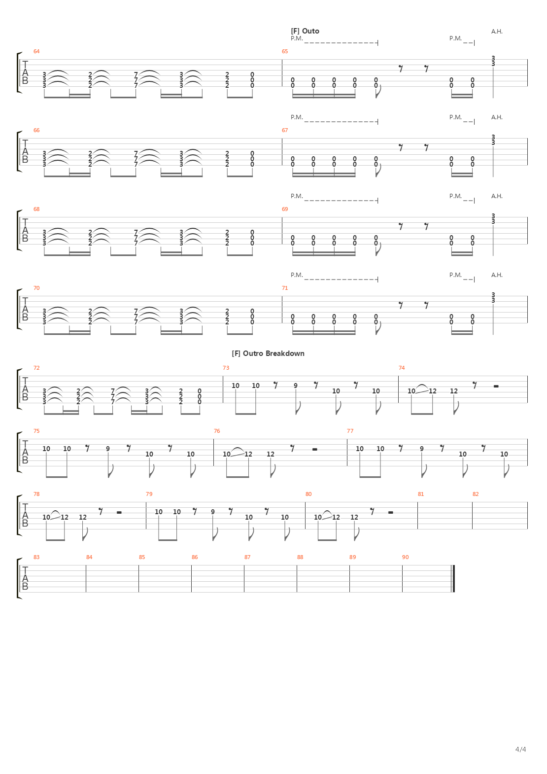 kiss me im contagious吉他譜(gtp譜)_from first to last