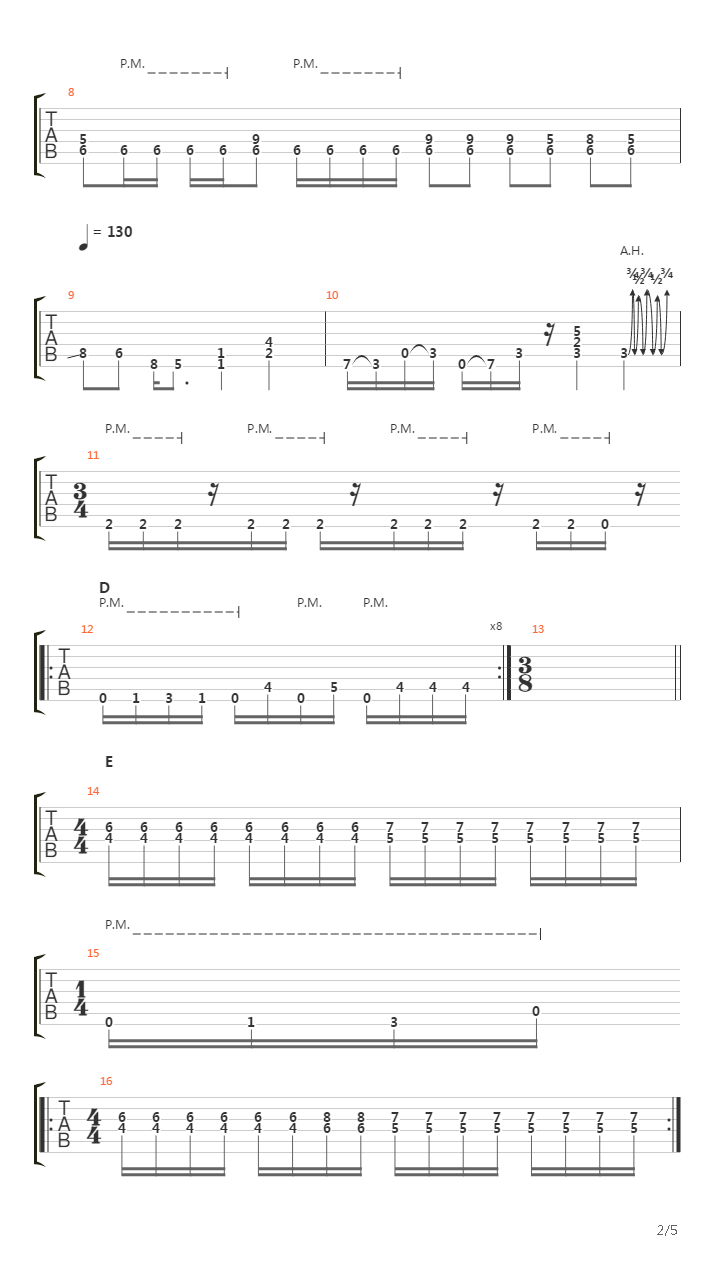 A Fraction Off Death吉他谱