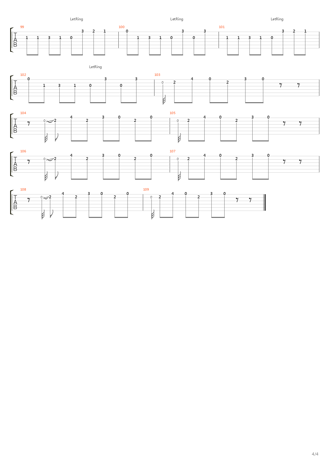 Life And Limb吉他谱