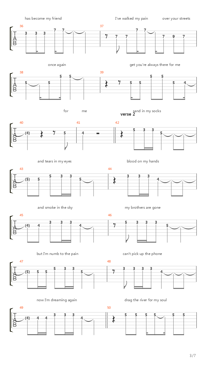 Where Do I Begin吉他谱