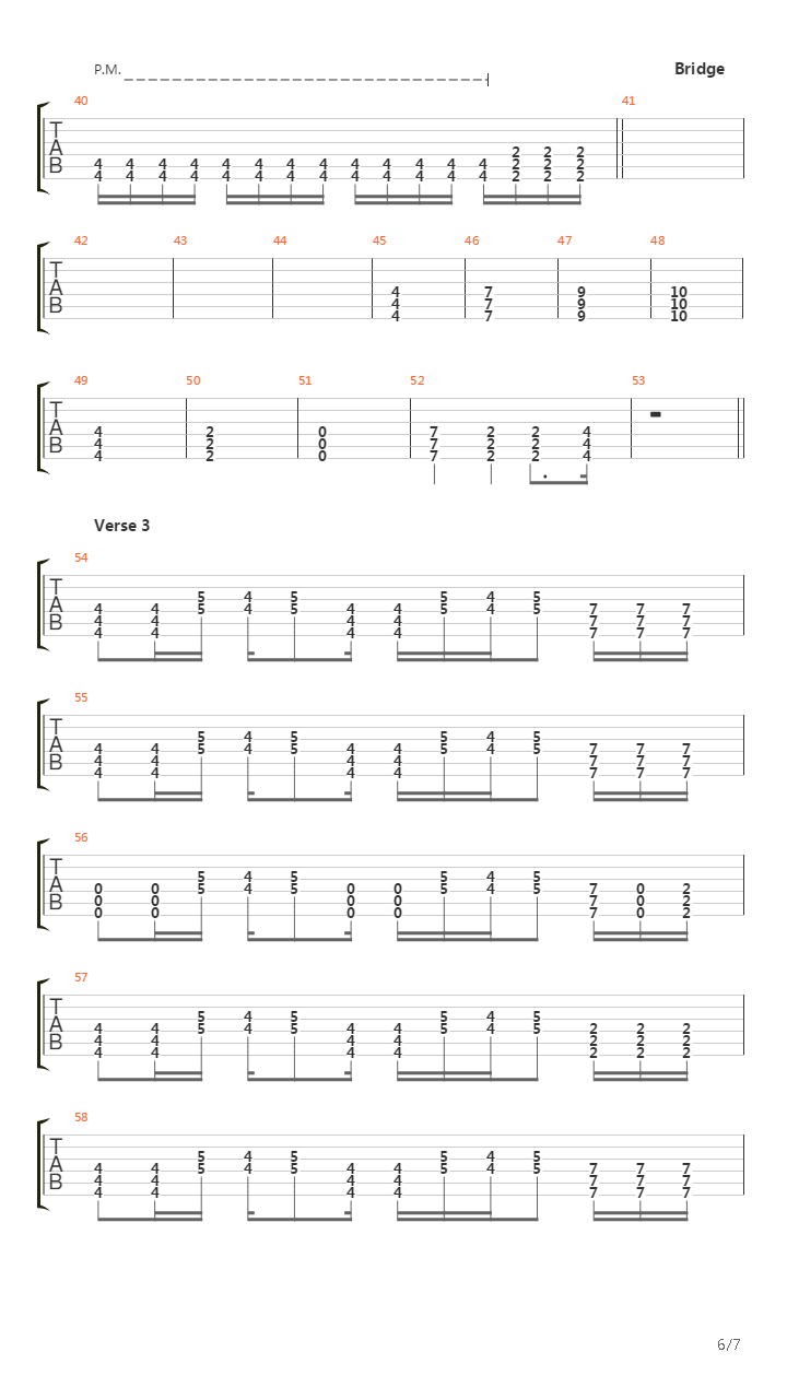 Orchestra Of Wolves吉他谱