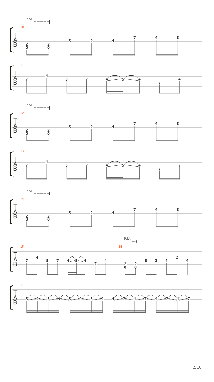 Corrompido吉他谱