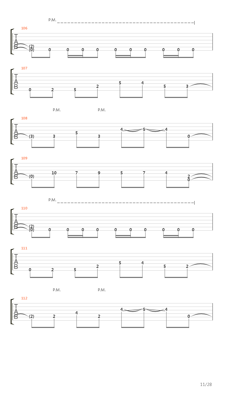 Corrompido吉他谱