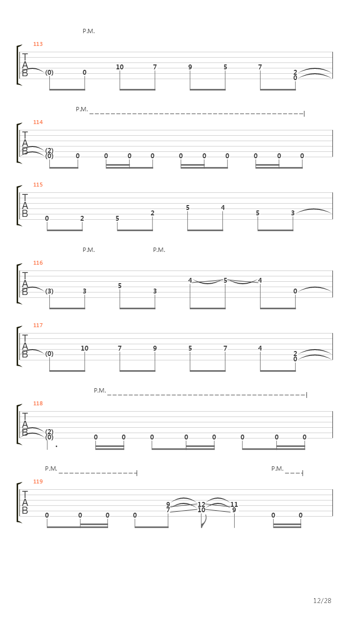 Corrompido吉他谱