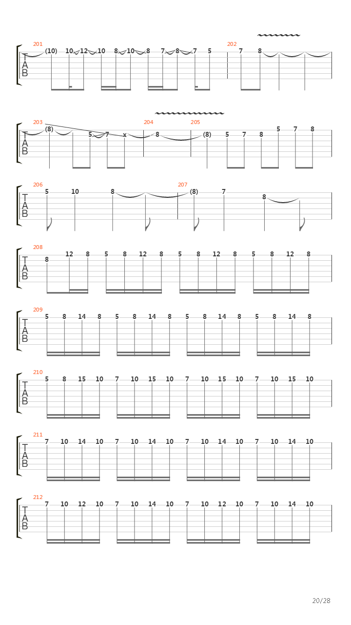 Corrompido吉他谱