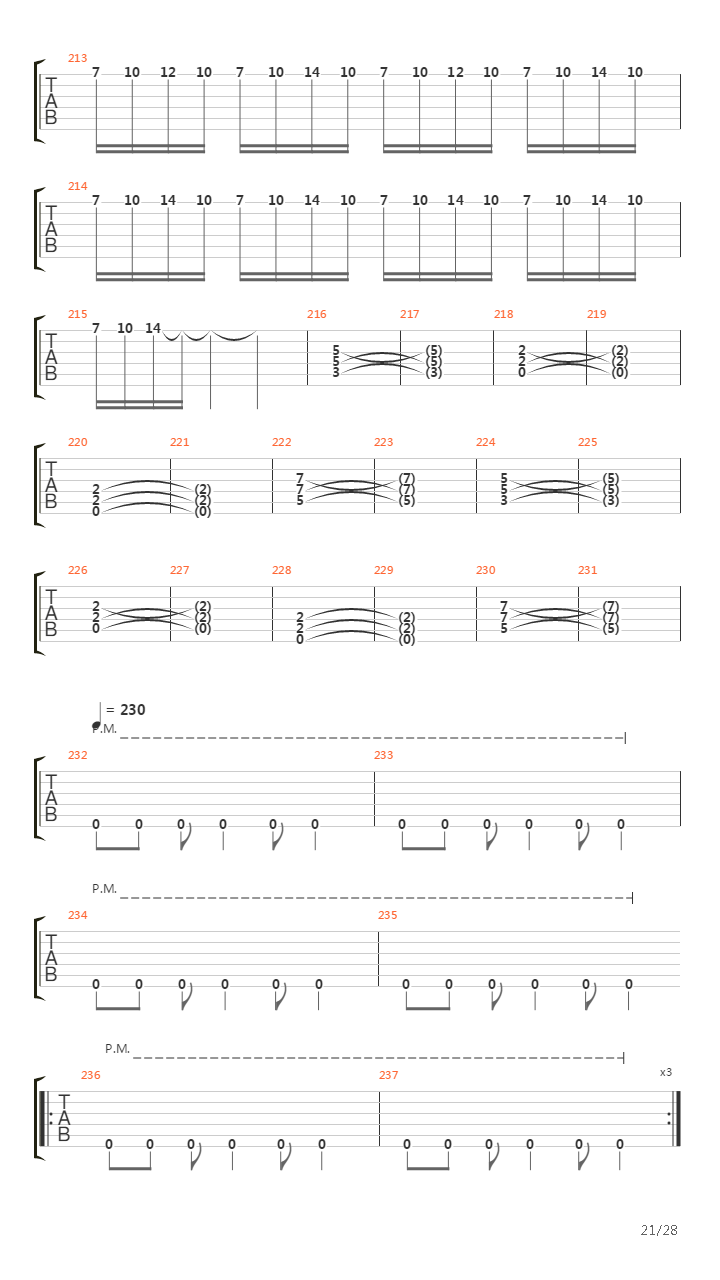 Corrompido吉他谱