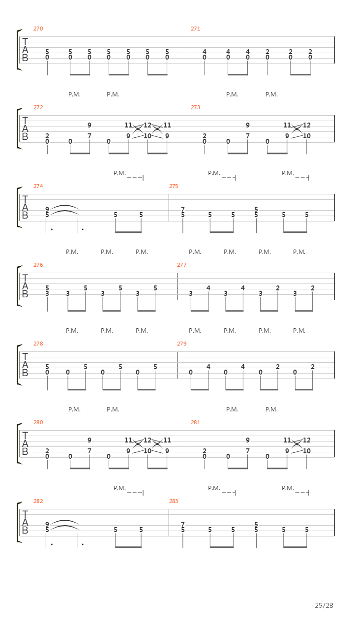 Corrompido吉他谱