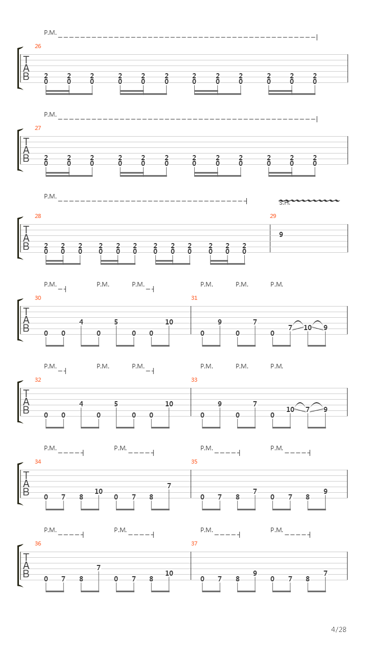 Corrompido吉他谱