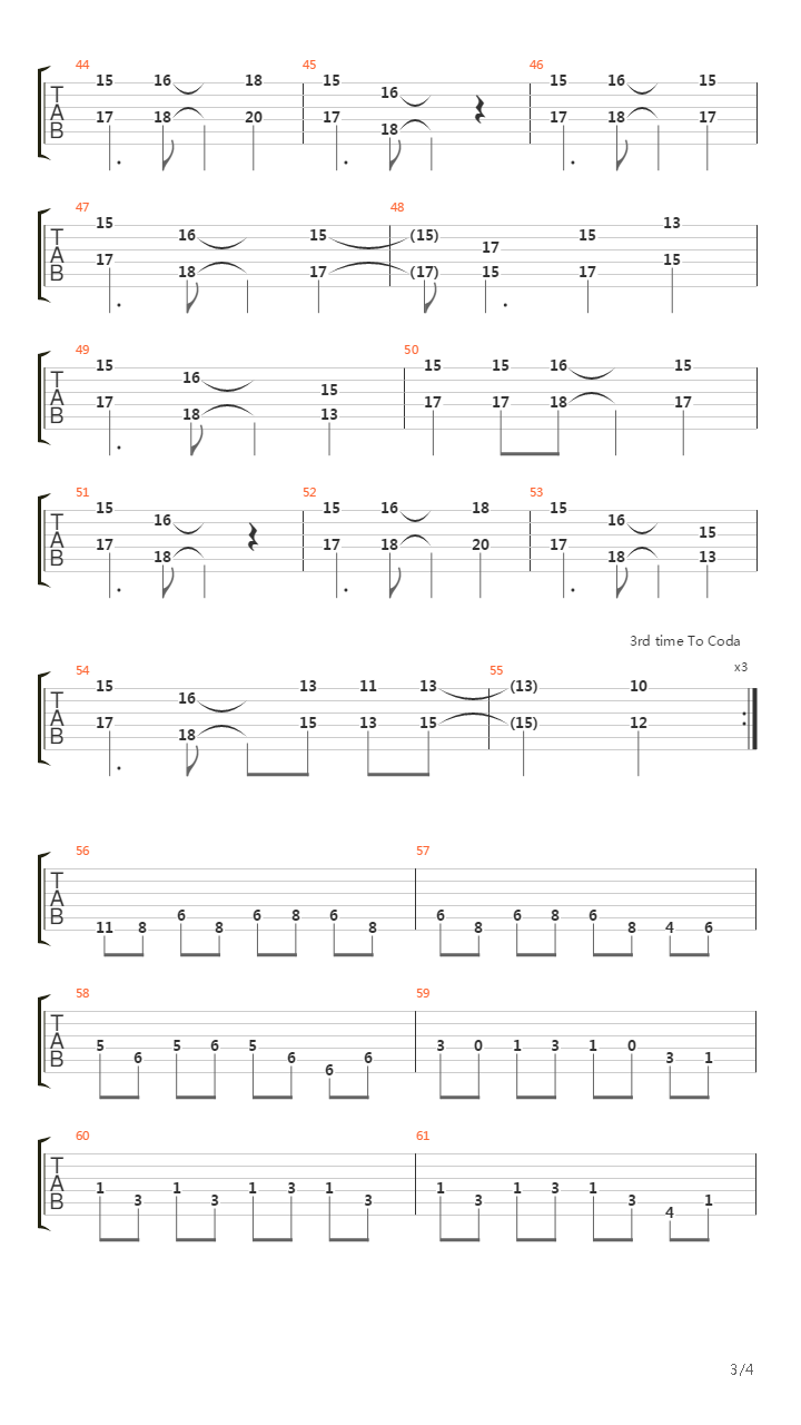 Praan吉他谱