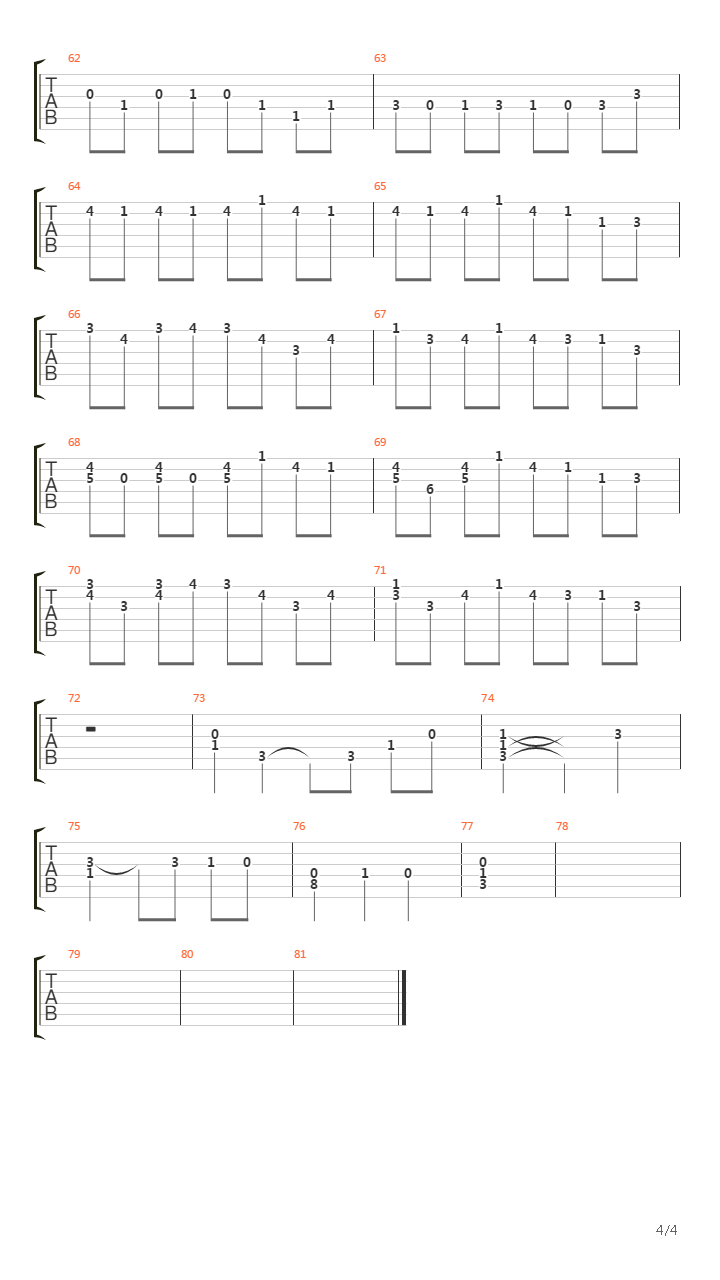 Praan吉他谱