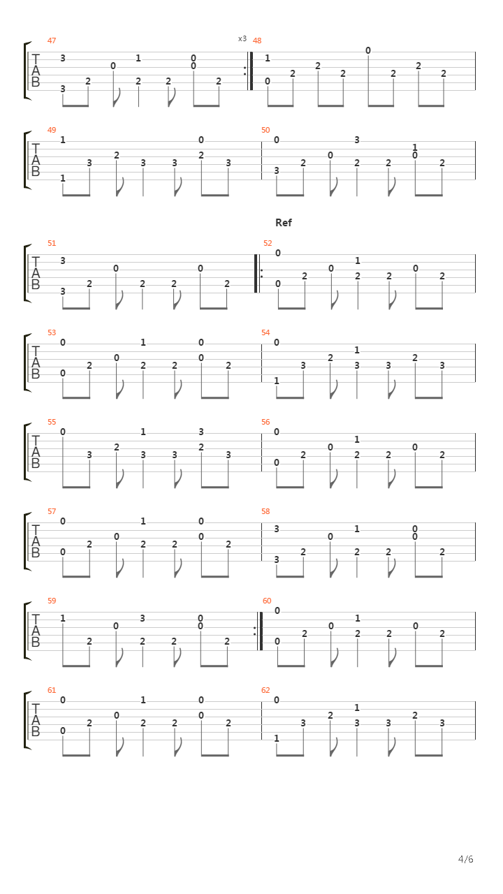 Praan吉他谱