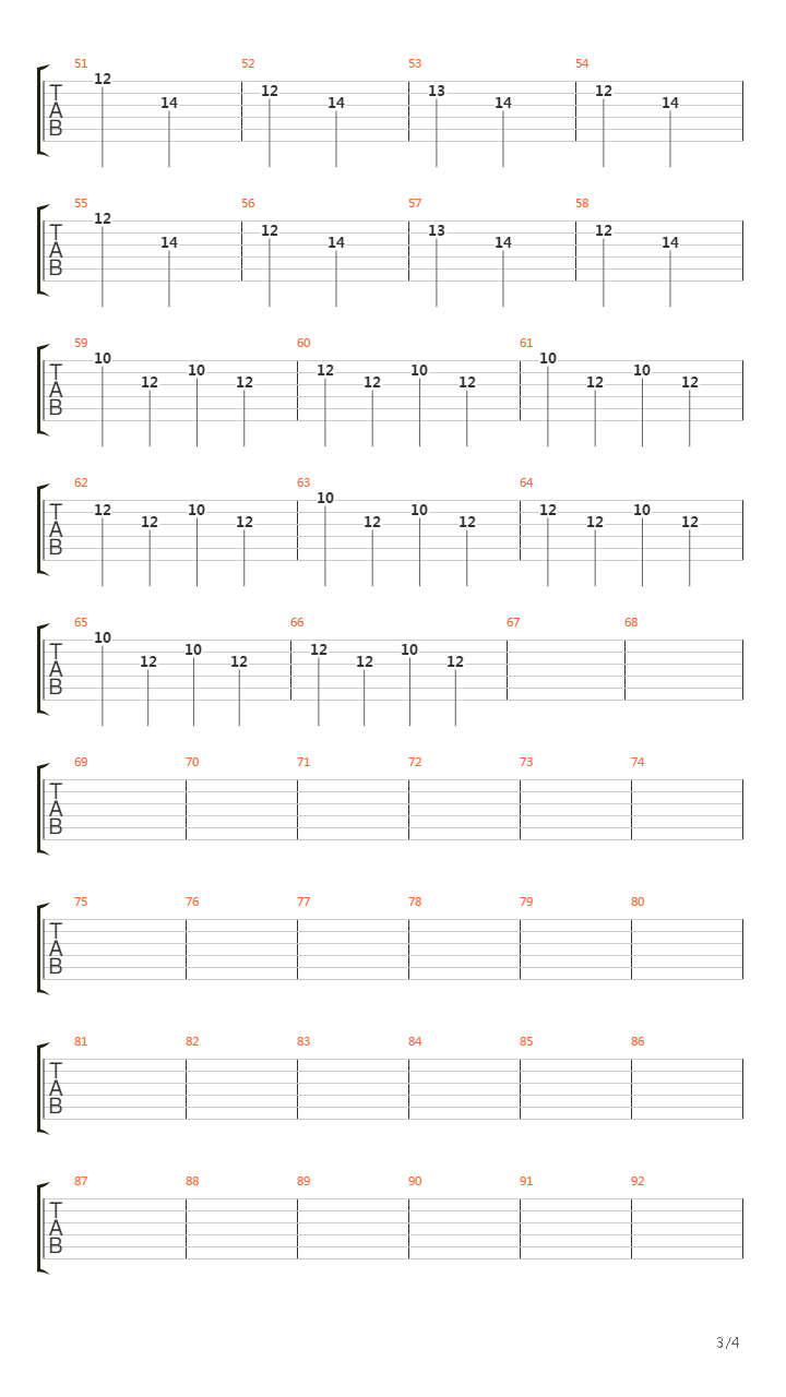 Waking Up In 1959吉他谱