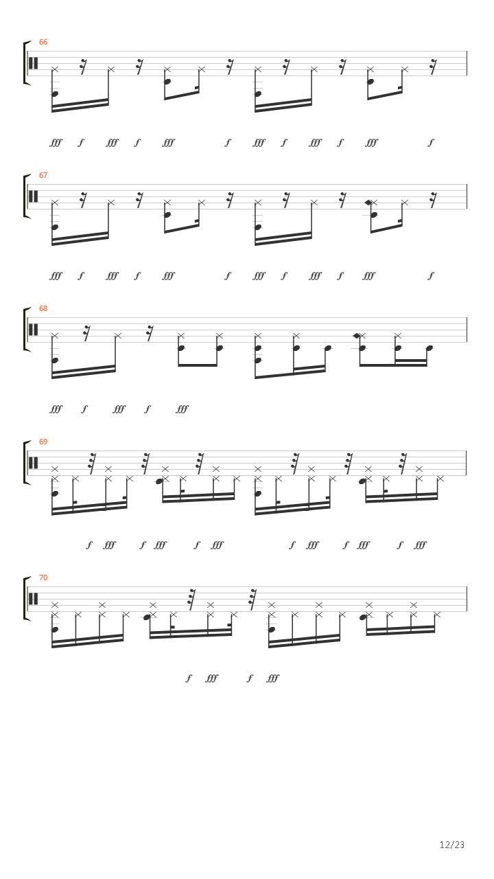 Cars吉他谱