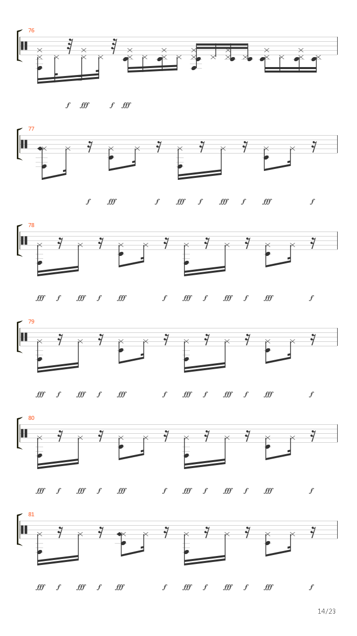 Cars吉他谱