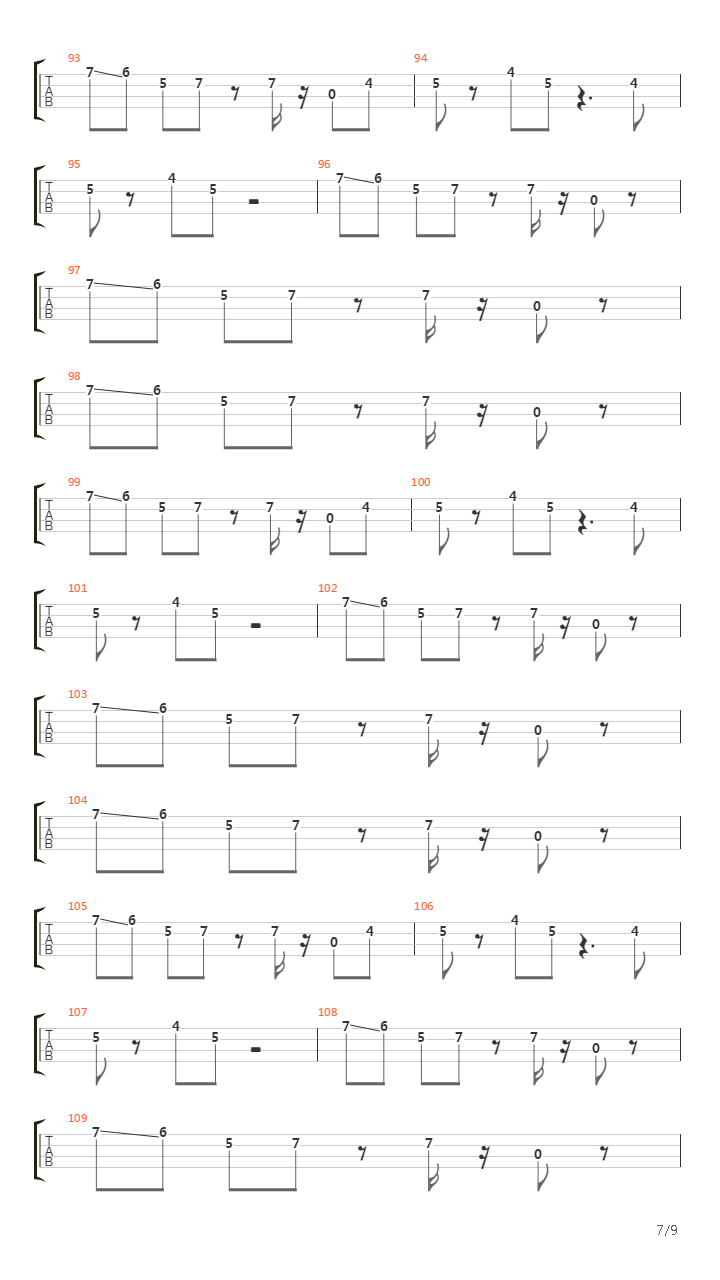 Cars吉他谱