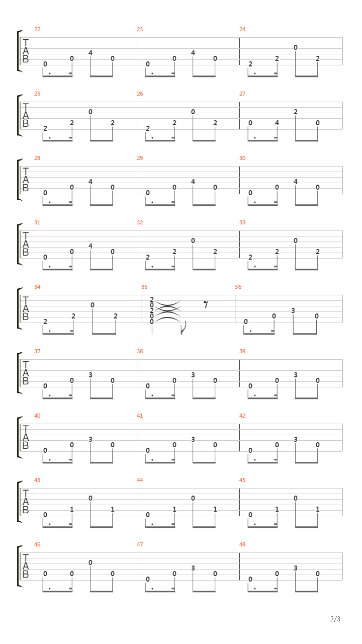 Carmen吉他谱